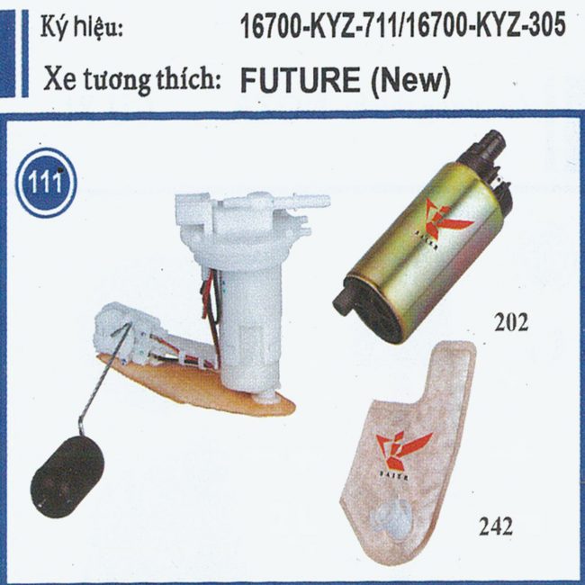 16700-KYZ-711/16700-KYZ-305 (Xe tương thích: FUTURE (New))