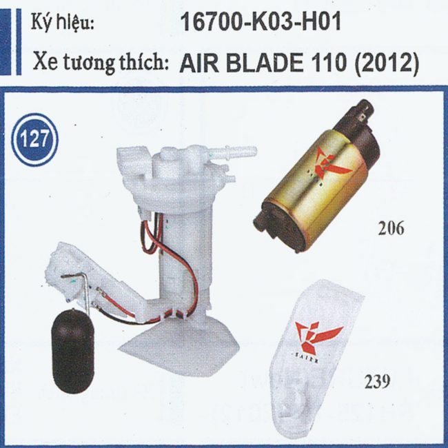 16700 - K03 - H01 (Xe tương thích: Wave 110 RSX (2014))