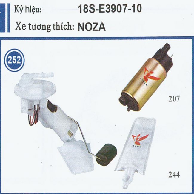 18S - E3907 - 10 (Xe tương thích: NOZA)