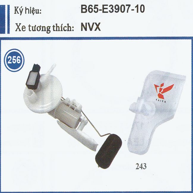 B65 - E3907 - 10 (Xe tương thích: NVX)