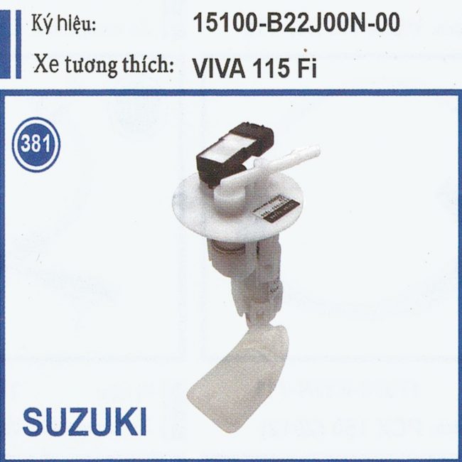 15100-B22J00N-00 (Xe tương thích: VIVA 115 Fi)